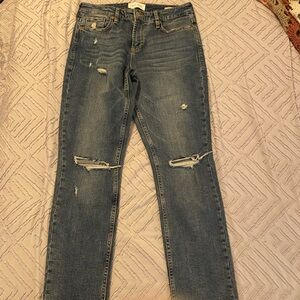 Dear John Women’s Distressed Blue Jeans